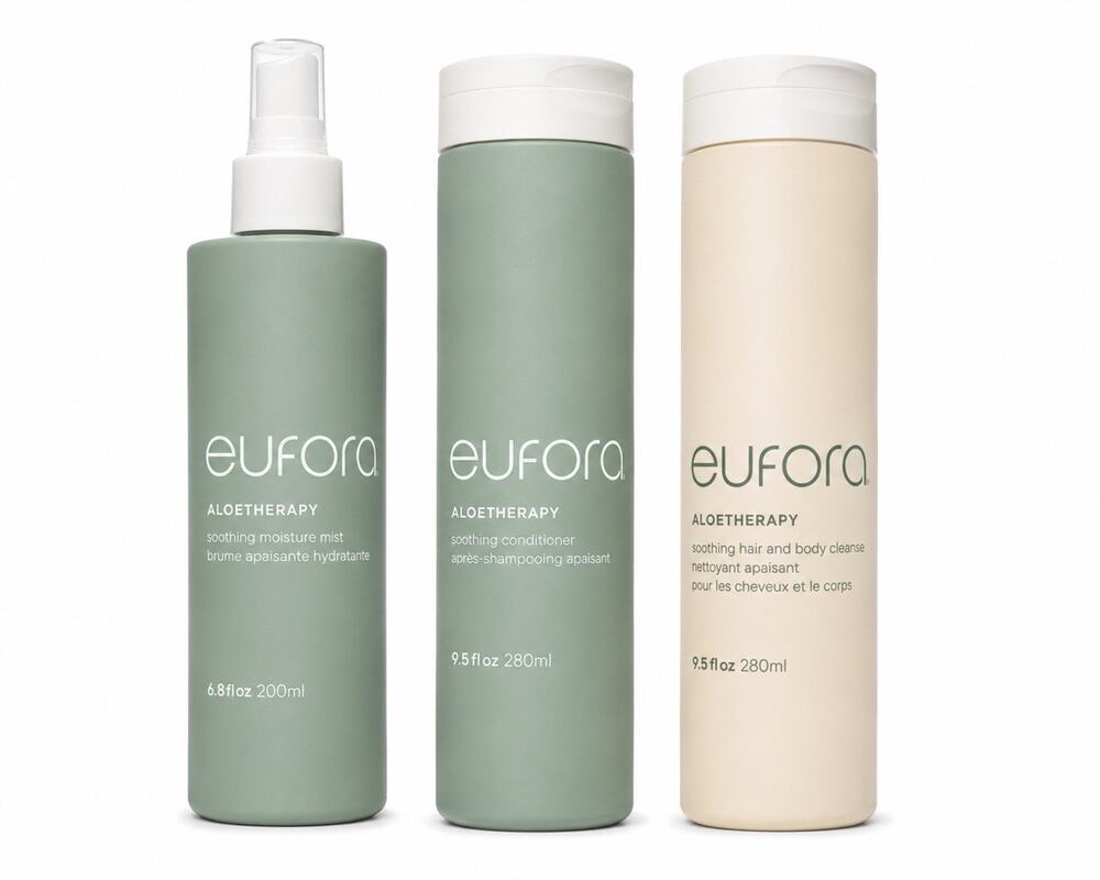Eufora Aloetherapy Hair & Body Cleanse Conditioner Moisture Mist Trio Set